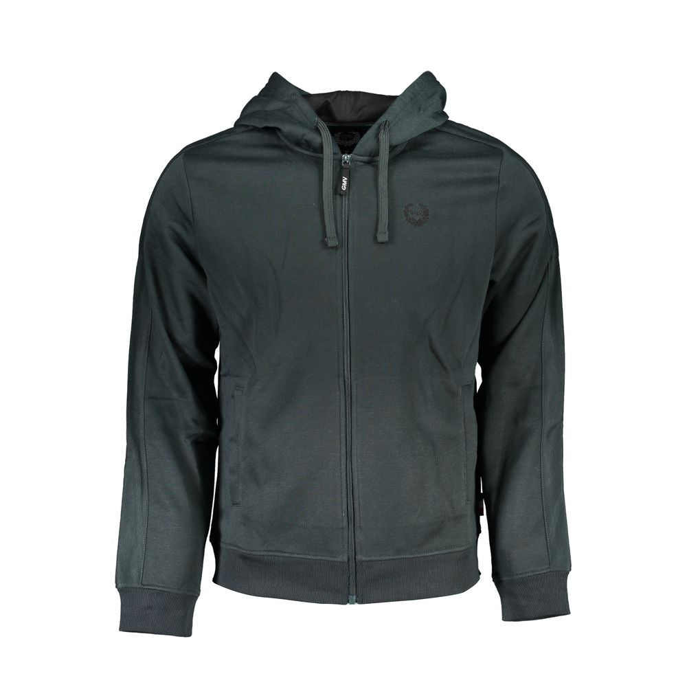 Gianmarco Venturi Green Cotton Sweatshirt