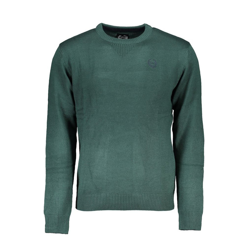 Gianmarco Venturi Green Cotton Sweater