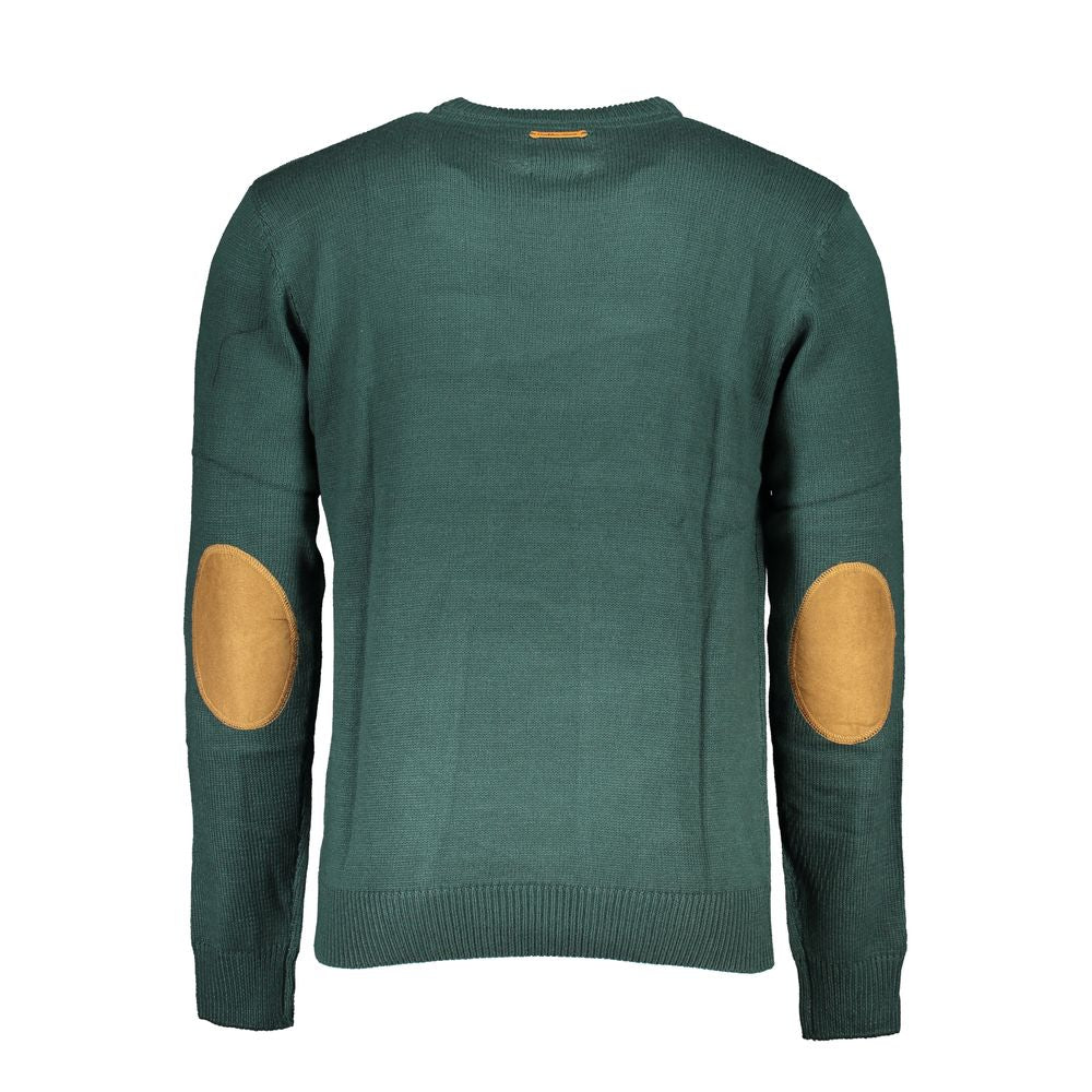Gianmarco Venturi Verde Cotton Men Sweater - ClickThatClicks 