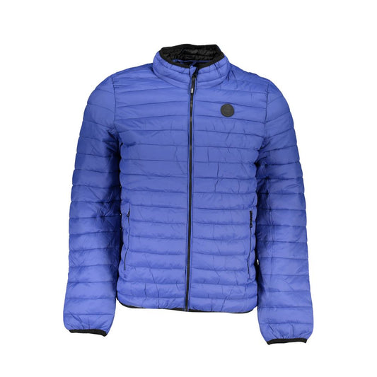 Gianmarco Venturi Blu Poliammide Men's Jacket - ClickThatClicks 