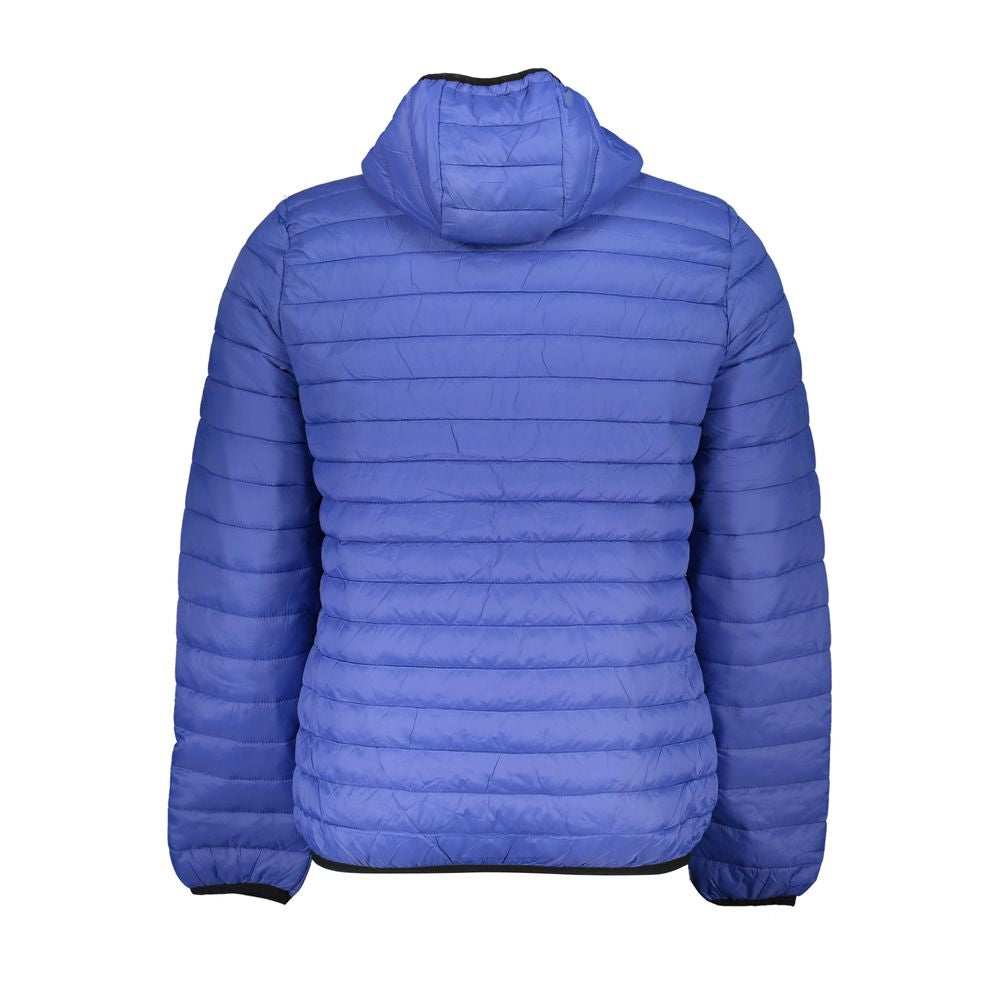 Gianmarco Venturi Blu Poliammide Men's Jacket - ClickThatClicks 