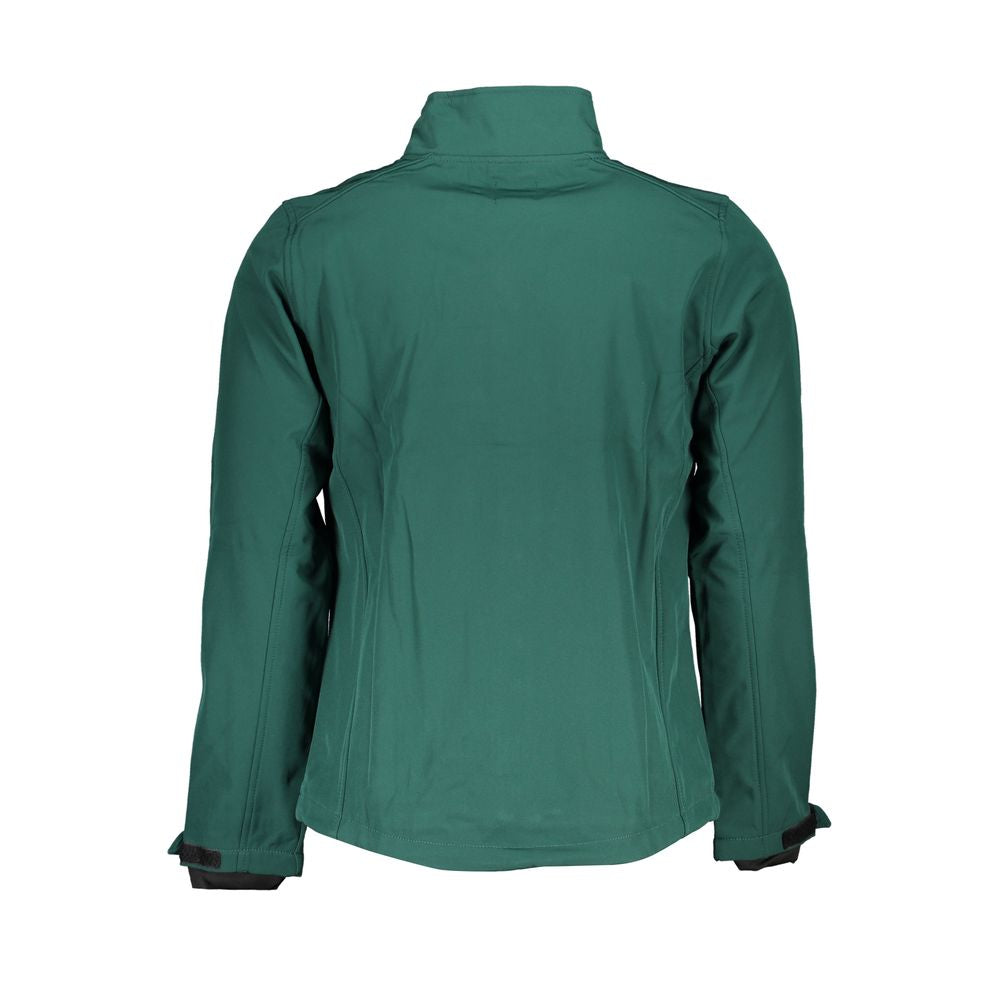 Gianmarco Venturi Verde Polyester Men's Jacket - ClickThatClicks 