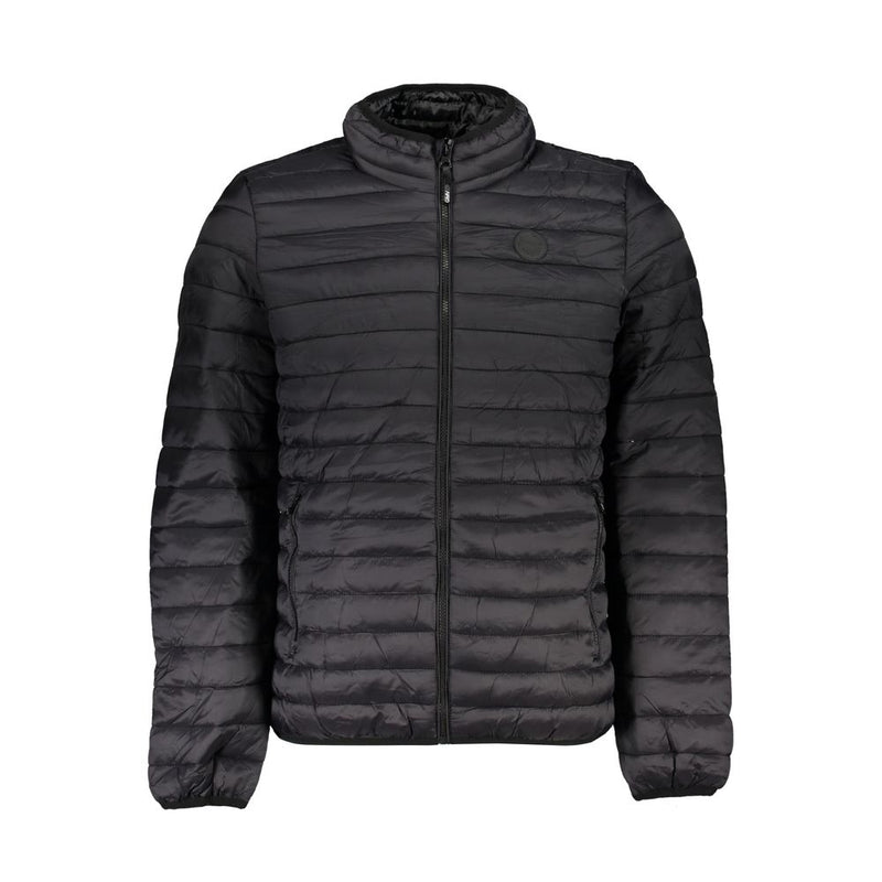 Gianmarco Venturi Black Polyamide Jackets & Coat