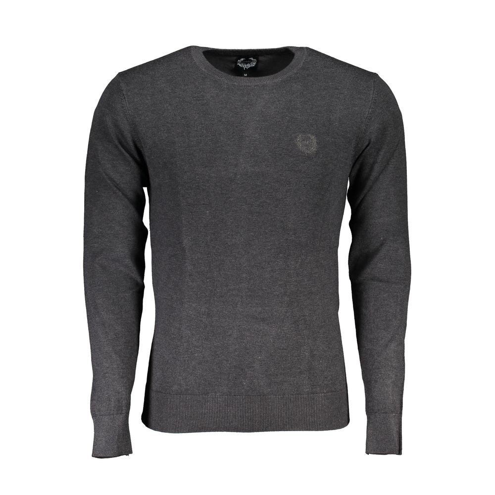 Gianmarco Venturi Grigio Viscosa Men Sweater - ClickThatClicks 