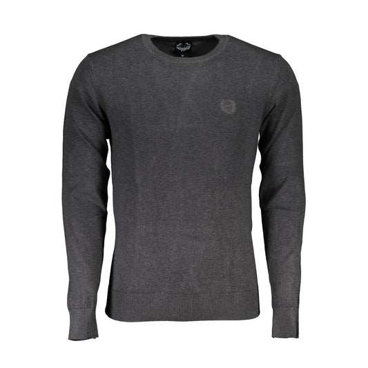 Gianmarco Venturi Grigio Viscosa Men Sweater - ClickThatClicks 
