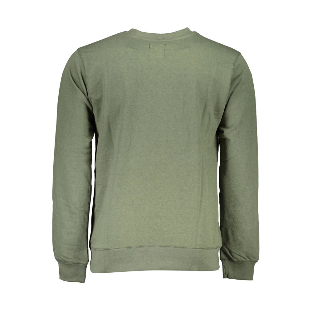 Gianmarco Venturi Verde Cotton Men Sweatshirt - ClickThatClicks 