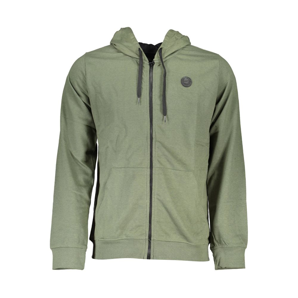 Gianmarco Venturi Verde Cotton Men's Hoodie - ClickThatClicks 