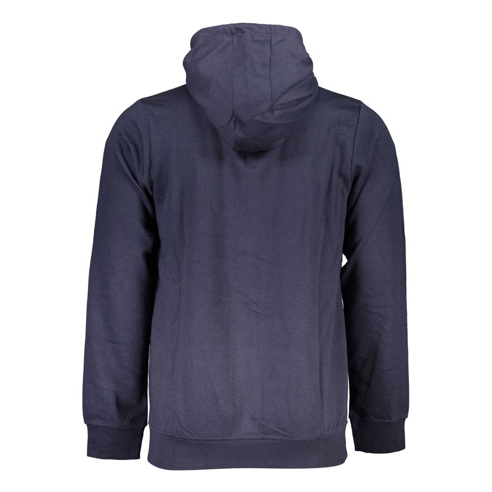 Gianmarco Venturi Blue Cotton Men's Hoodie - ClickThatClicks 