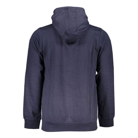 Gianmarco Venturi Blue Cotton Men's Hoodie - ClickThatClicks 