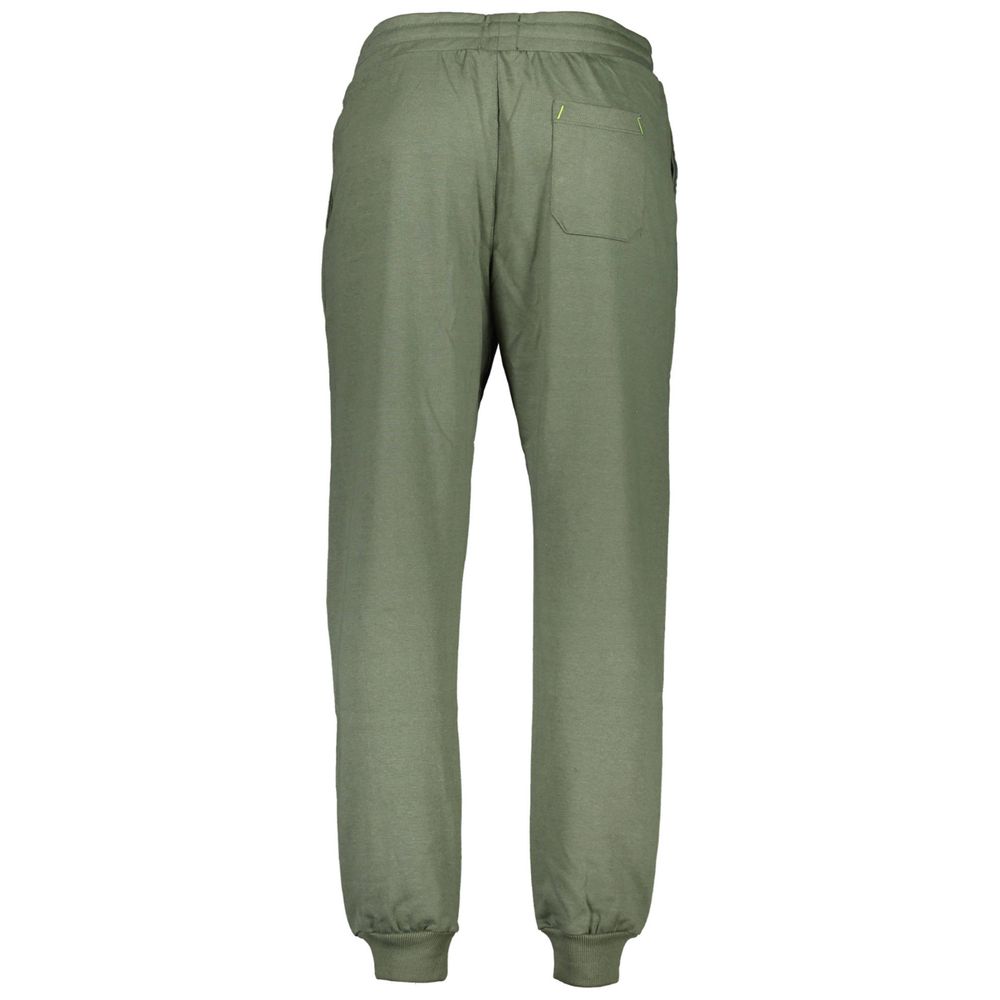 Gianmarco Venturi Verde Cotton Men's Track Pant - ClickThatClicks 