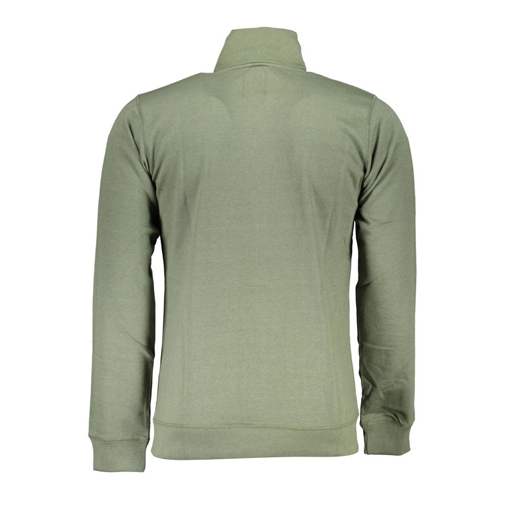 Gianmarco Venturi Verde Cotton Men Sweatshirt - ClickThatClicks 