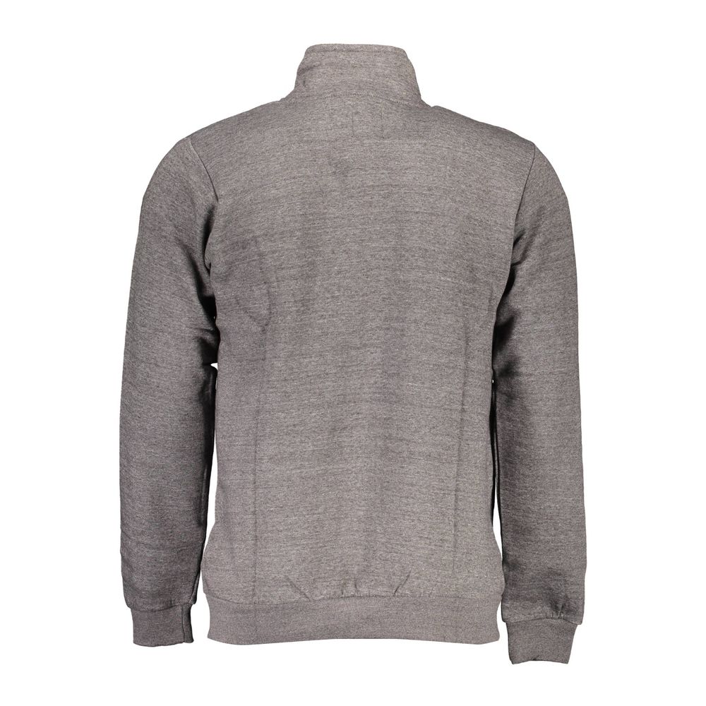 Gianmarco Venturi Gray Polyester Men's Sweatshirt - ClickThatClicks 