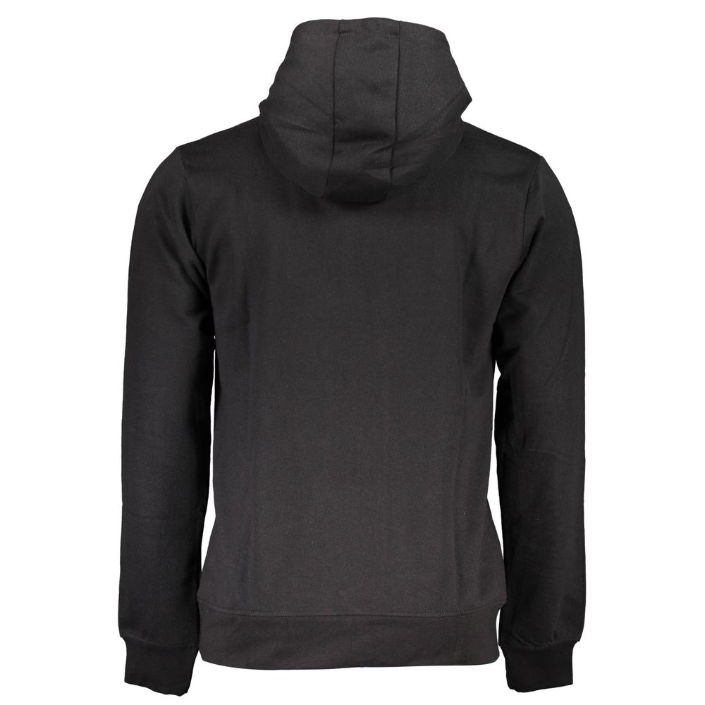 Gianmarco Venturi Nero Cotton Men Sweatshirt - ClickThatClicks 