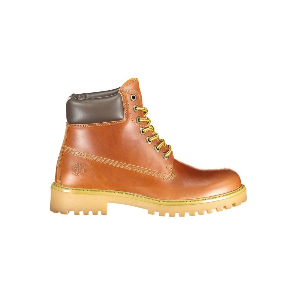 Lumberjack Marrone Leather Men Sneaker - ClickThatClicks 