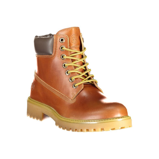 Lumberjack Marrone Leather Men Sneaker - ClickThatClicks 