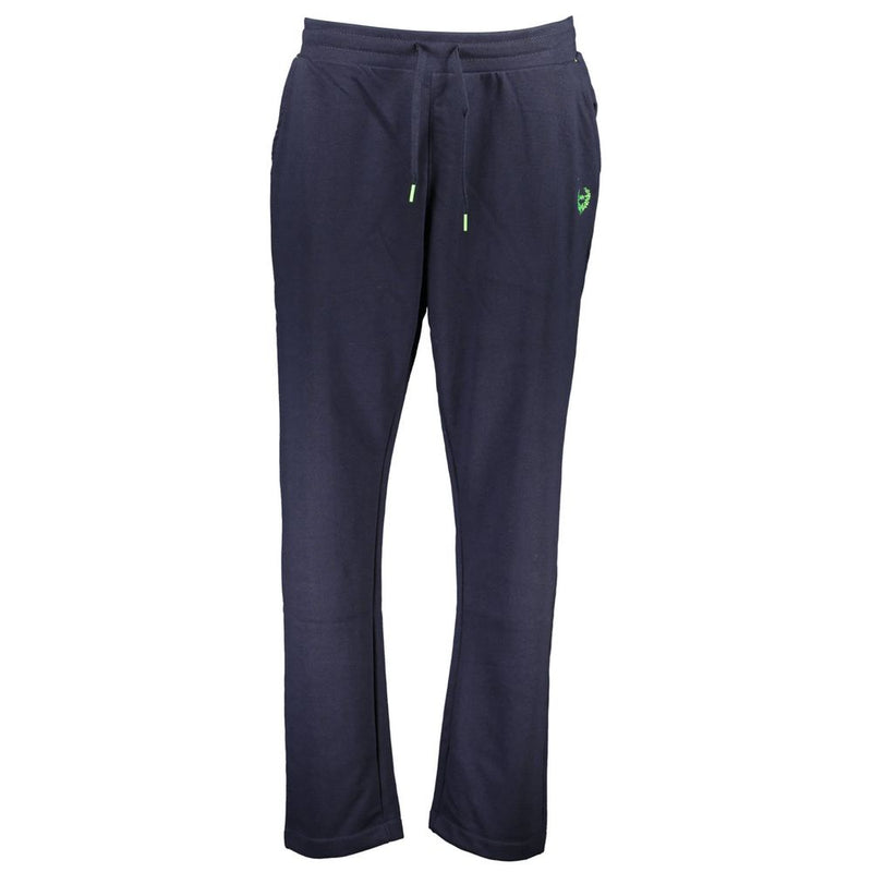 Gianmarco Venturi Blue Cotton Pant