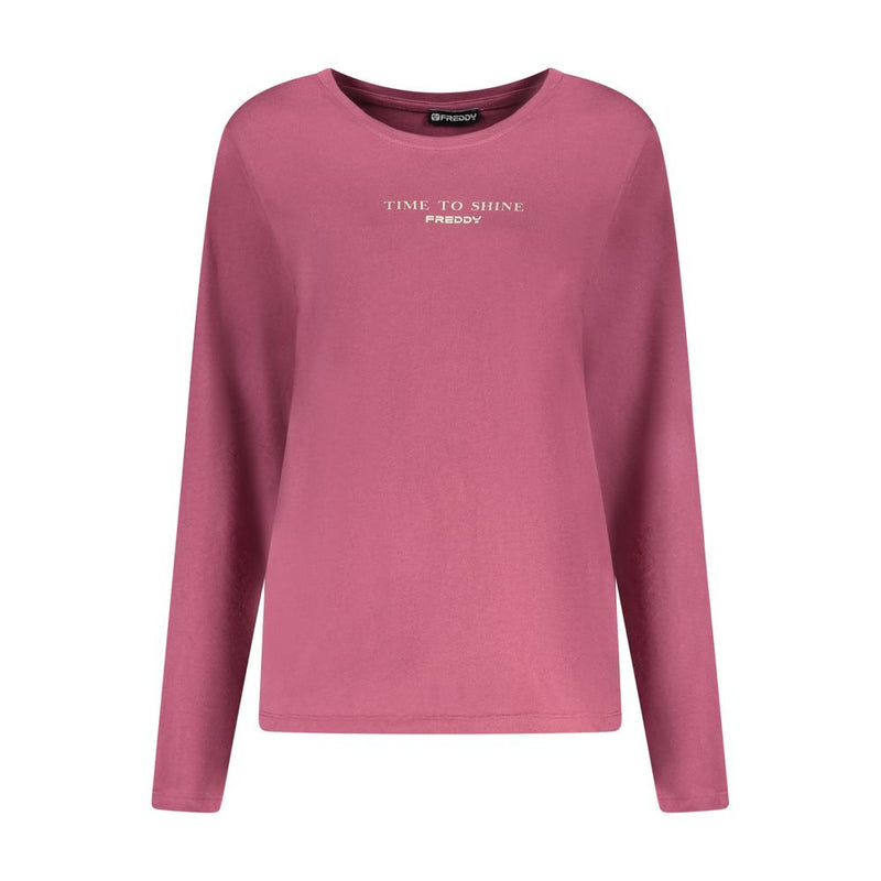 Freddy Purple Cotton T-Shirt