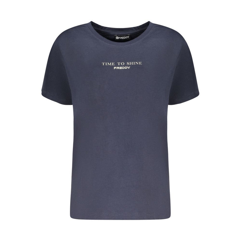 Freddy Blue Cotton T-Shirt
