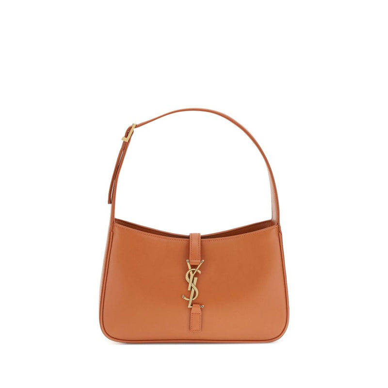 Saint Laurent Orange Calf Leather Bos Taurus Shoulder Bag