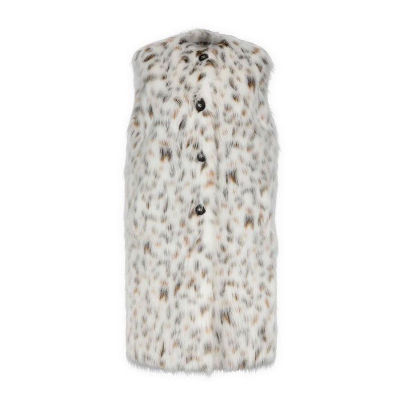 Dolce & Gabbana White Marabou Jackets & Coat