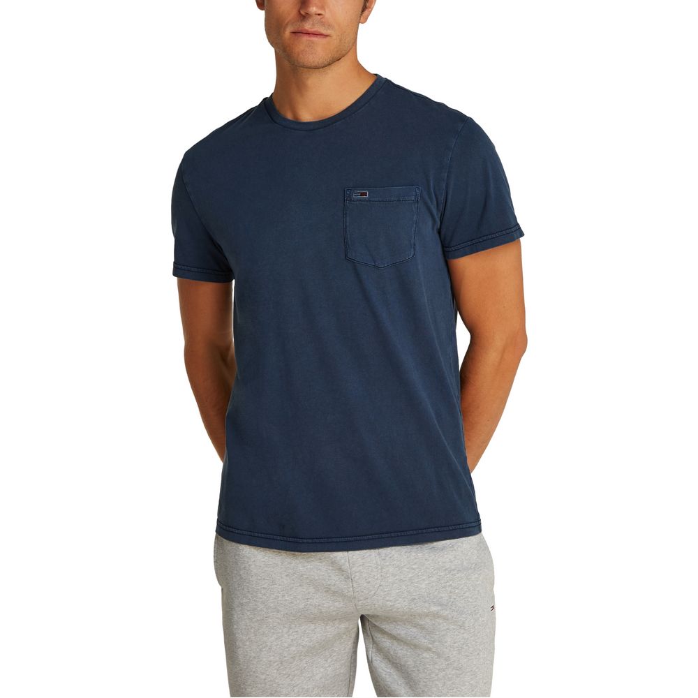 Tommy Hilfiger Jeans Blue Cotton Sportswear - ClickThatClicks 