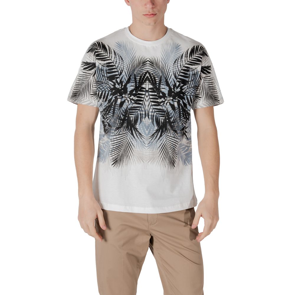 Antony Morato White Cotton T-Shirt - ClickThatClicks 