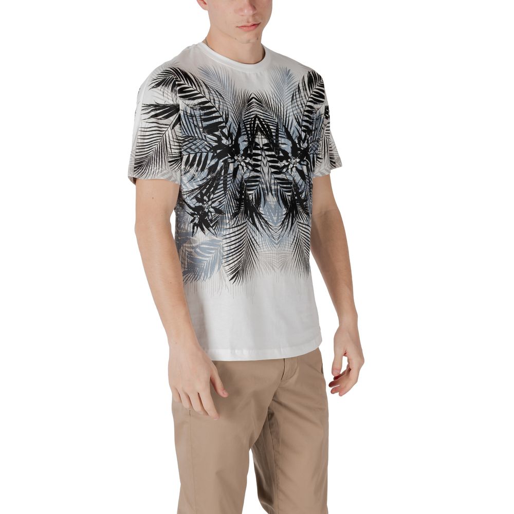 Antony Morato White Cotton T-Shirt - ClickThatClicks 