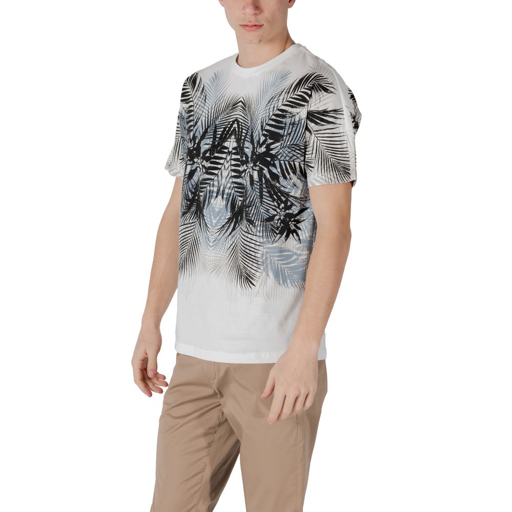 Antony Morato White Cotton T-Shirt - ClickThatClicks 