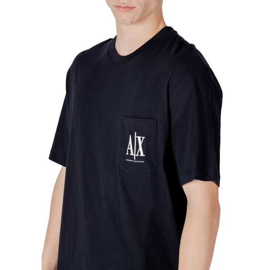 Armani Exchange Blue Cotton Sportswear - ClickThatClicks 