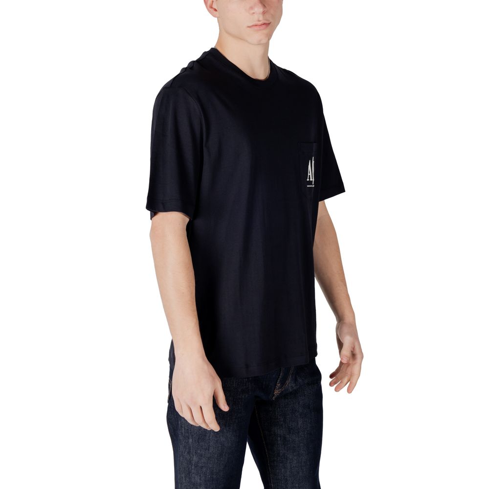 Armani Exchange Blue Cotton Sportswear - ClickThatClicks 