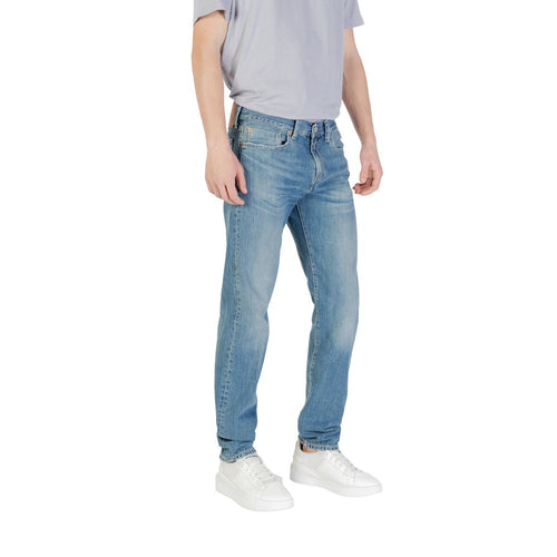 Replay Blue Cotton Skinny Jeans - ClickThatClicks 