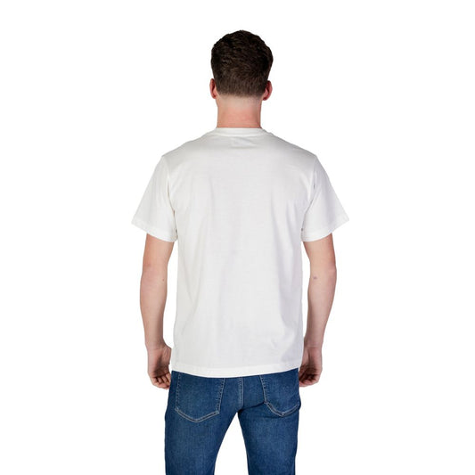 Replay White Cotton T-Shirt - ClickThatClicks 