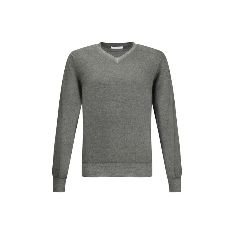 Cruciani Gray Cashmere Cashmere Sweater