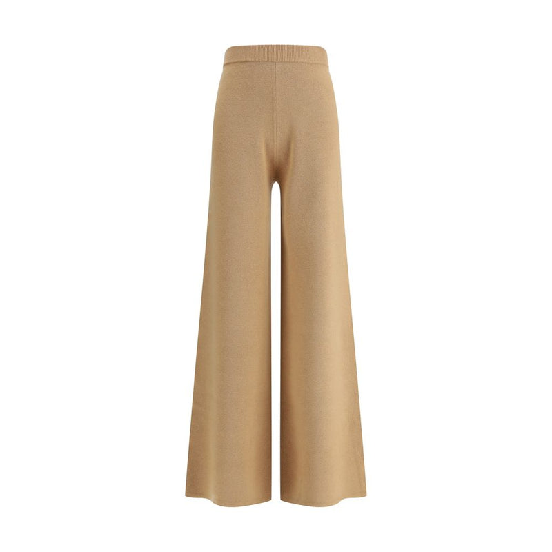 Max Mara Beige Wool Casual Pants