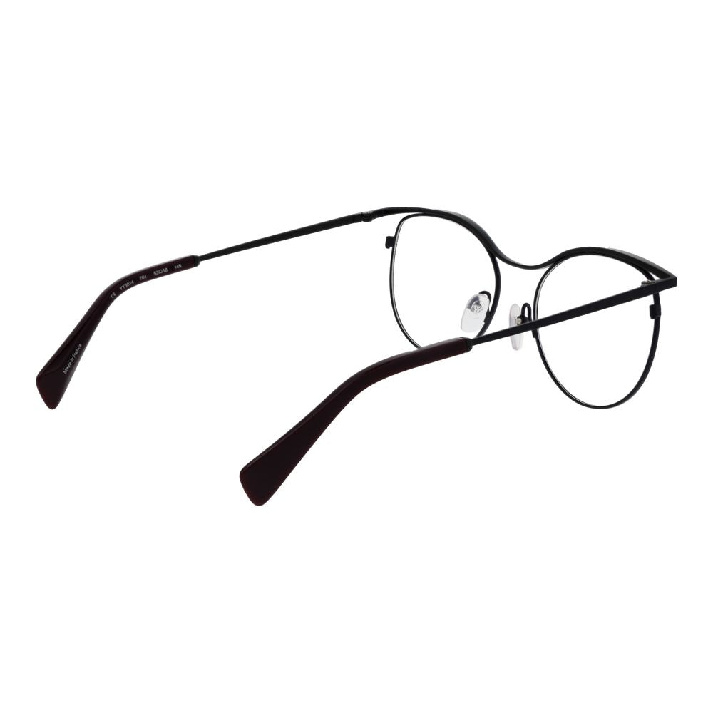 Yohji Yamamoto Black Metal Glasses (Frames) - ClickThatClicks 