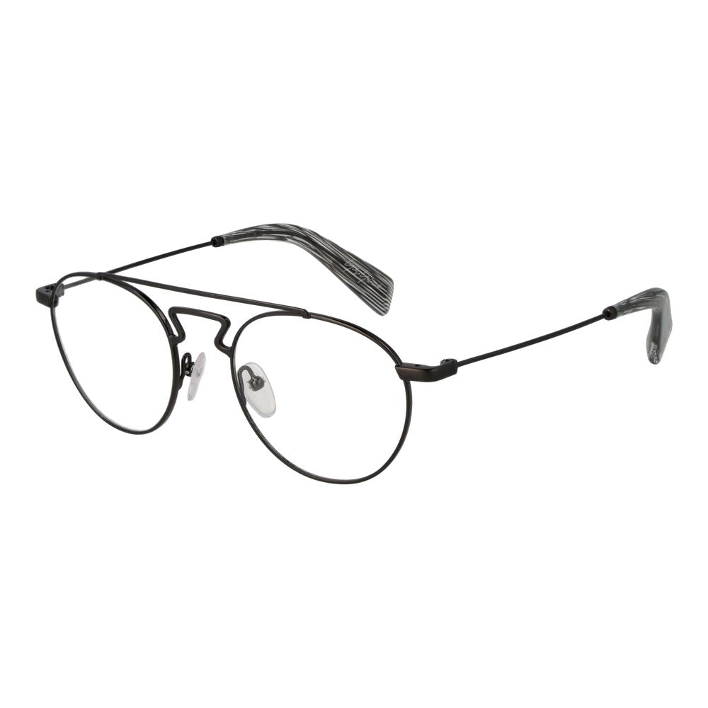 Yohji Yamamoto Black Metal Glasses (Frames) - ClickThatClicks 