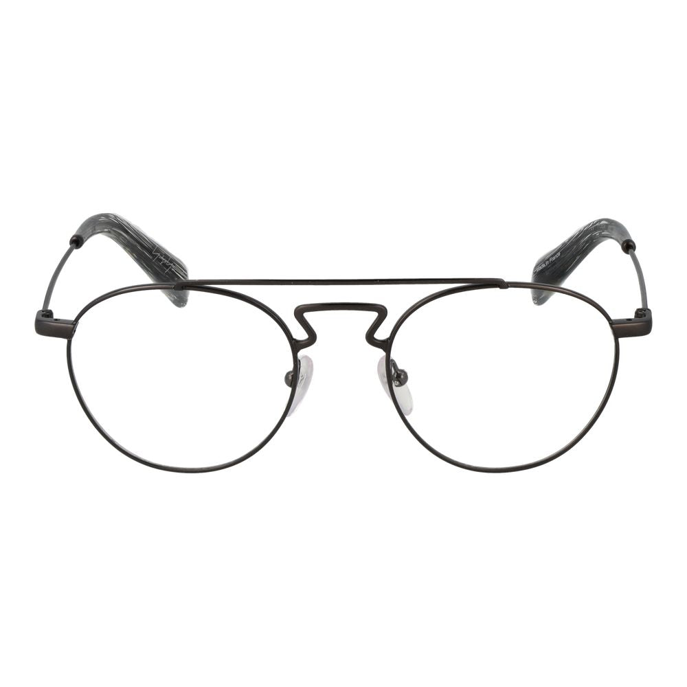 Yohji Yamamoto Black Metal Glasses (Frames) - ClickThatClicks 