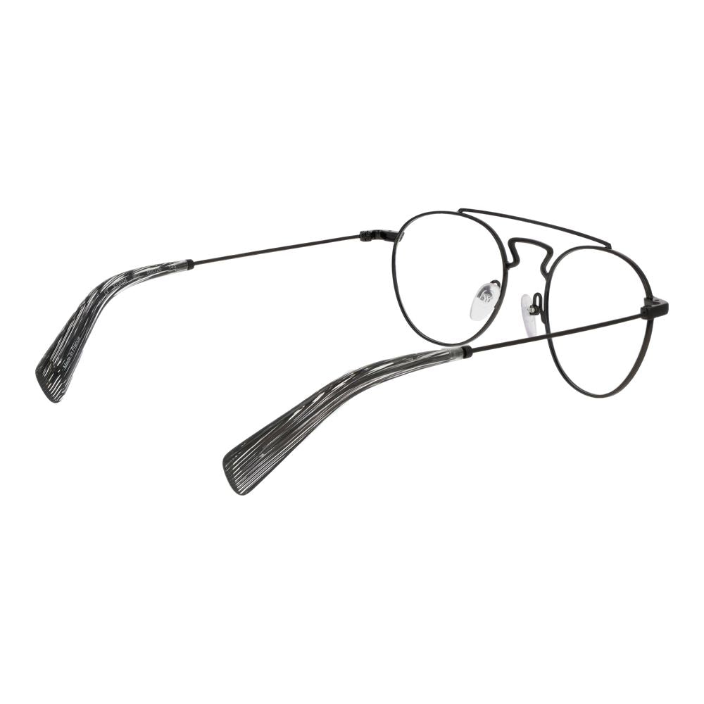 Yohji Yamamoto Black Metal Glasses (Frames) - ClickThatClicks 