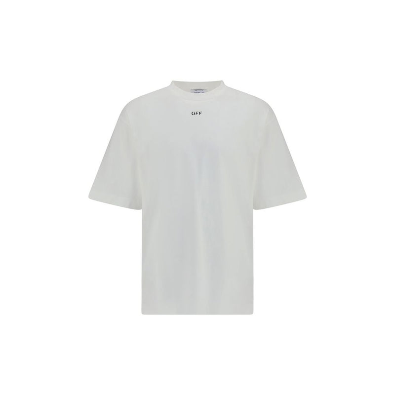 Off-White White Cotton T-Shirt