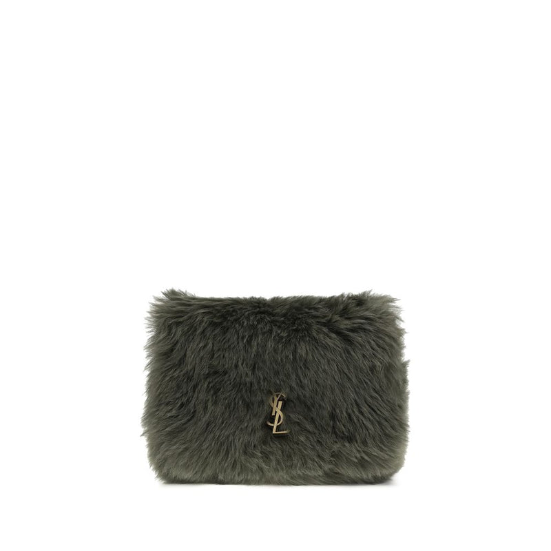 Saint Laurent Bicolor Lamb Ovis Aries Aries Shoulder Bag