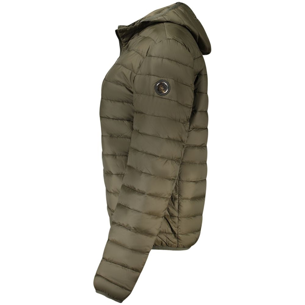 Cavalli Class Verde Polyester Men's Jacket - ClickThatClicks 