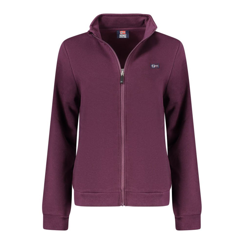 Norway 1963 Purple Cotton Sweatshirt