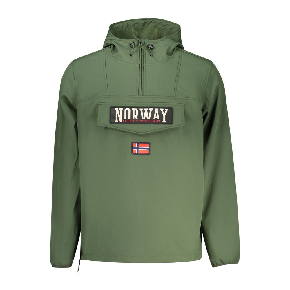 Norway 1963 Verde Polyester Men's Jacket - ClickThatClicks 