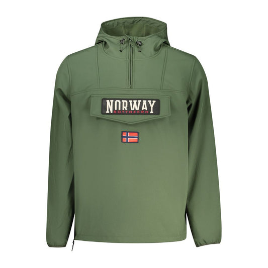 Norway 1963 Verde Polyester Men's Jacket - ClickThatClicks 