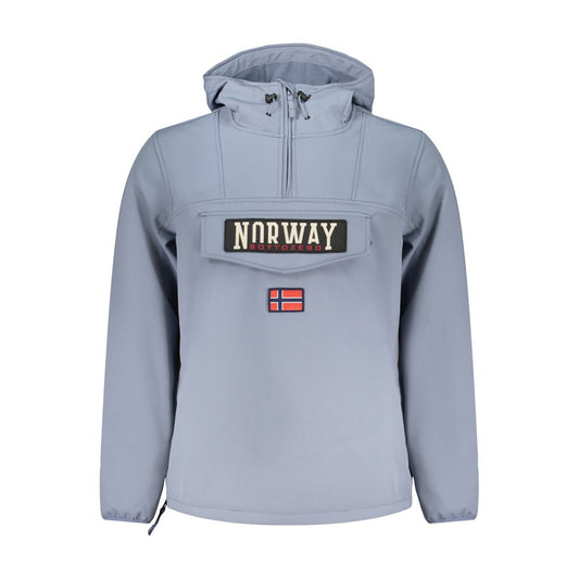 Norway 1963 Blu Polyester Men's Jacket - ClickThatClicks 