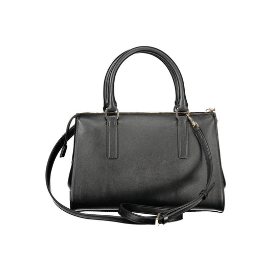 Guess Jeans Black Polyurethane Women Handbag - ClickThatClicks 