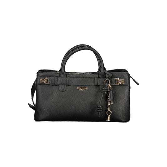 Guess Jeans Nero Poliuretano Women Handbag - ClickThatClicks 