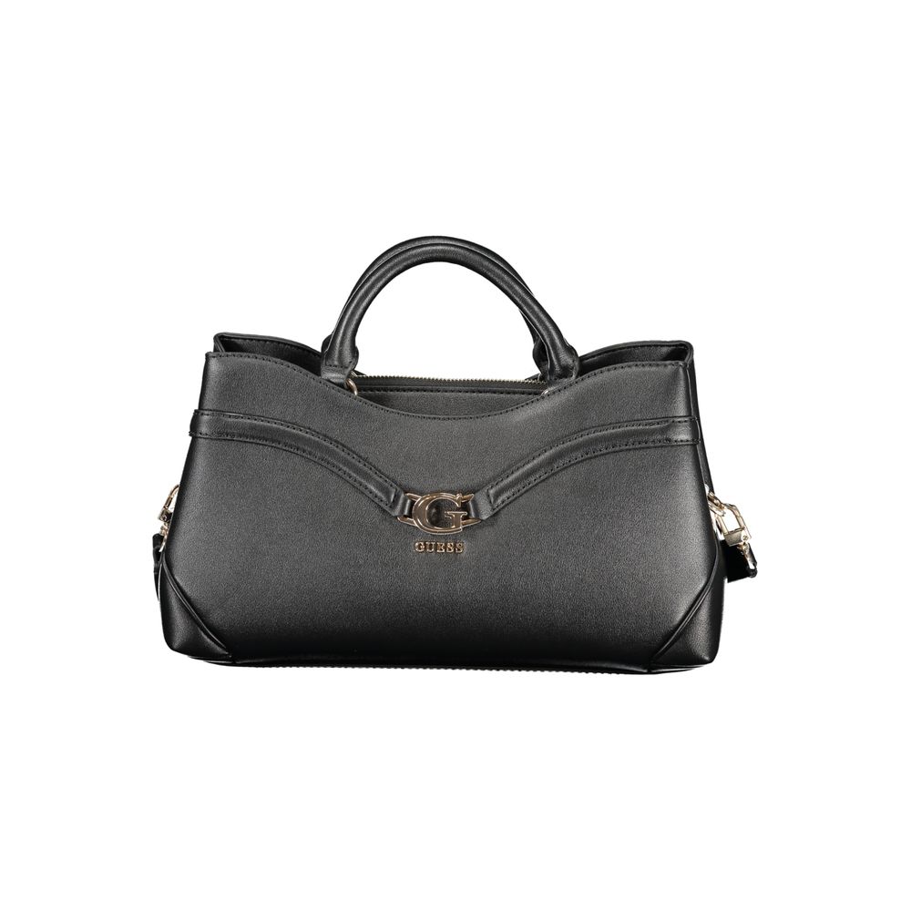 Guess Jeans Black Polyurethane Women's Handbag - ClickThatClicks 