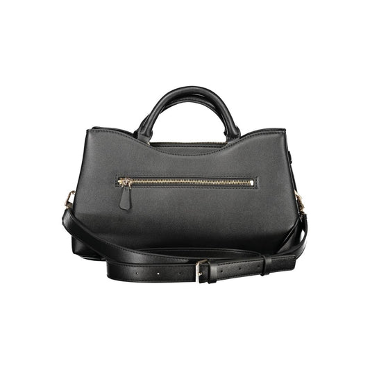 Guess Jeans Black Polyurethane Women's Handbag - ClickThatClicks 