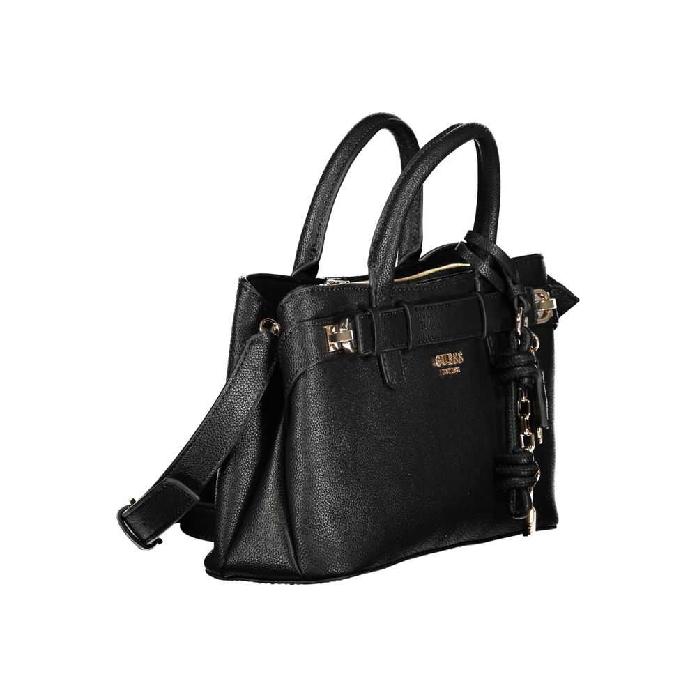 Guess Jeans Nero Poliuretano Women Handbag - ClickThatClicks 